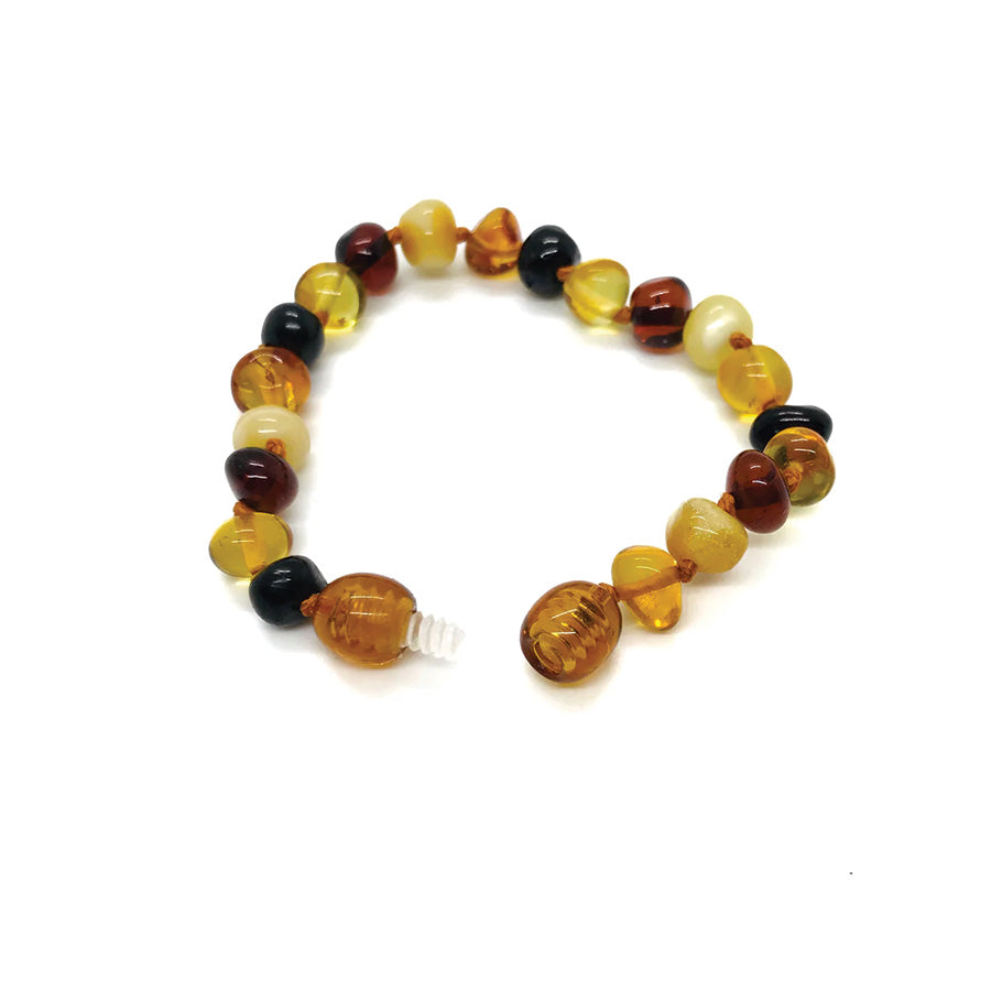 Baby Amber Teething Bracelet – Baby Presents - Main Image
