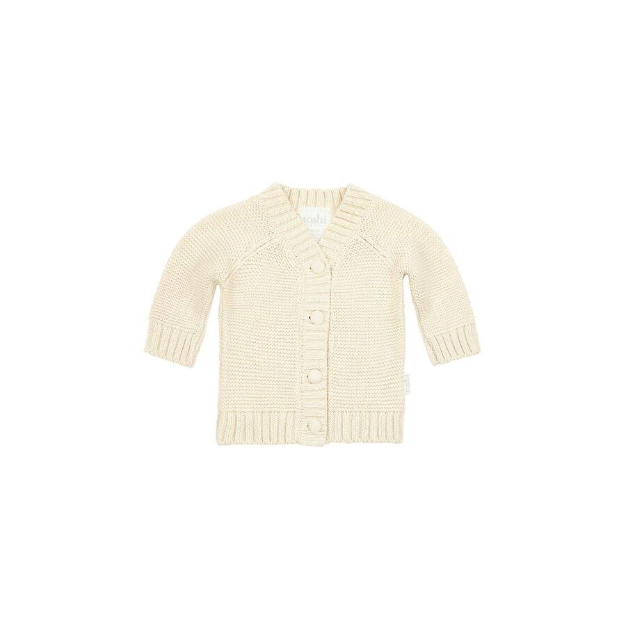 Toshi Cardigan Andy - Feather – Baby Presents